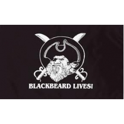 Флаг "BLACKBEARD LIVES!"